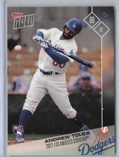 2017 Topps Now #OD-413 Andrew Toles Los Angeles Dodgers RC