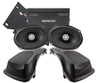 Kenwood PHD2RRG98 1998-2013 Harley Davidson Road Glide 1-Amp/1-Speaker Rear Pkg