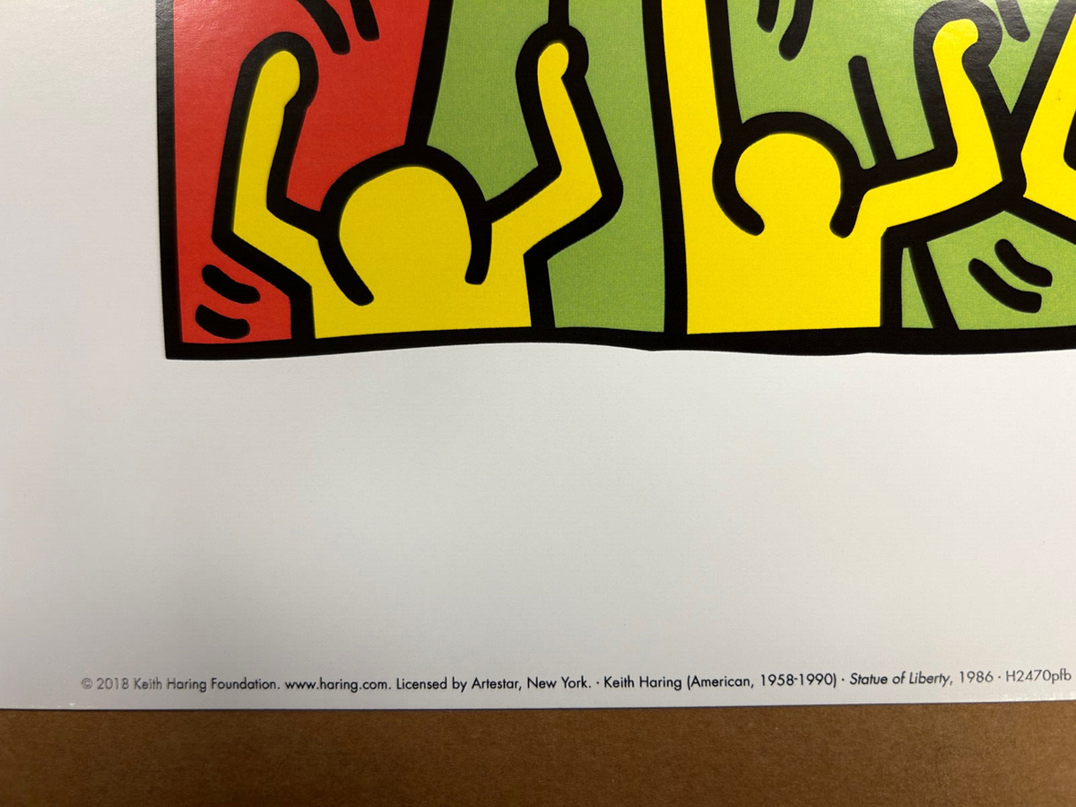 Statue of Liberty, 1986 by Keith Haring 2018 Art Print New York