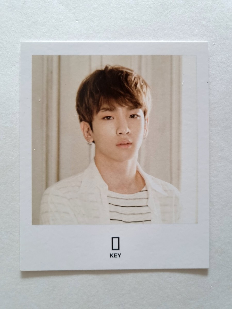 SHINEE COEX Artium Polaroid Card Official Photocard KPOP Onew Key