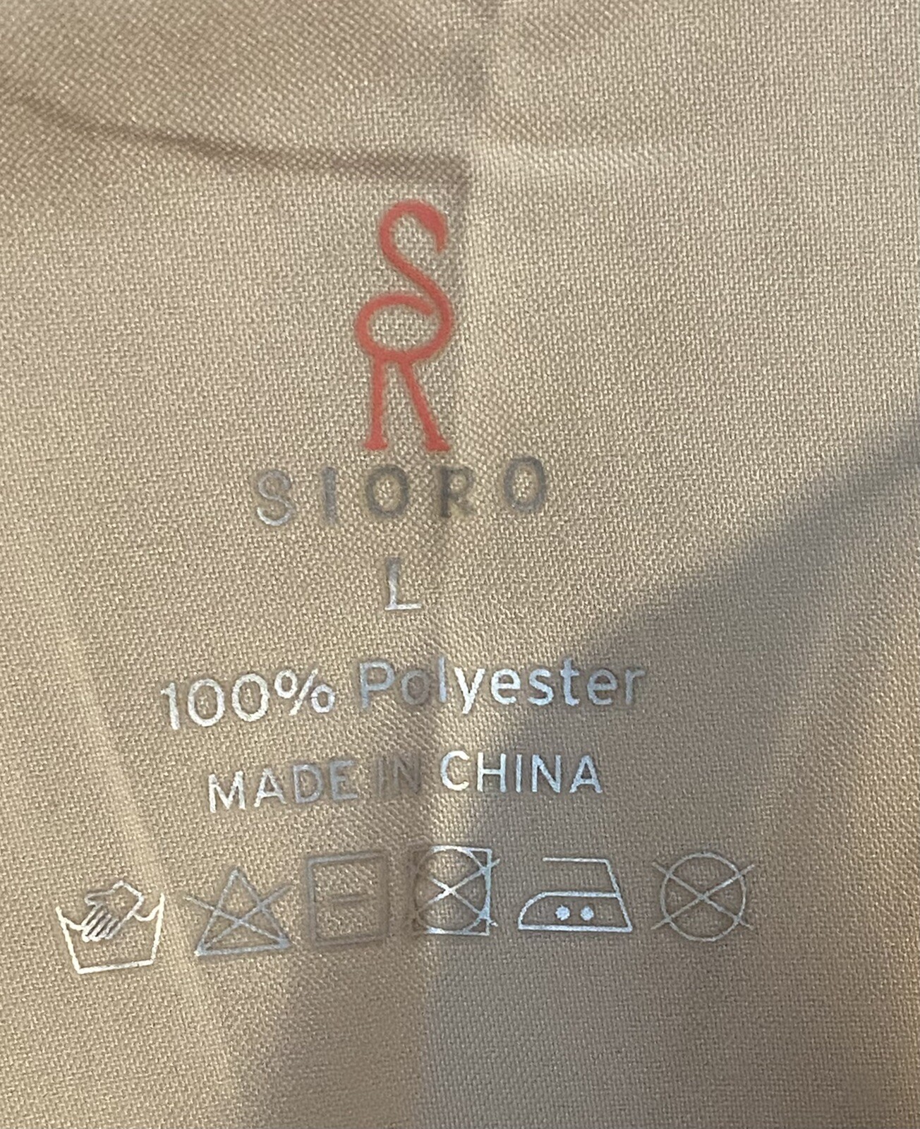 Sioro Womens Robe Size L Large Blush Nude Bridal Satin Tie Belt Pockets Nwt