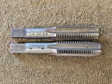 2 GTD Greenfield 3/4-12 NS HS Straight 4 Flute Tapered Plug Thread Bottom Tap