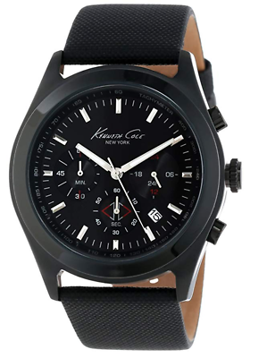 Kenneth Cole New York Orologio da uomo al quarzo, cassa in acciaio
