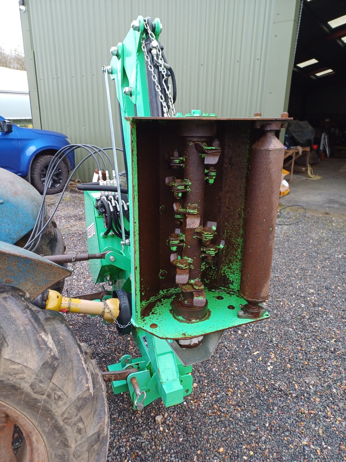 Frontoni BUTTERFLY hedge cutter, compact tractor hedge cutter eBay