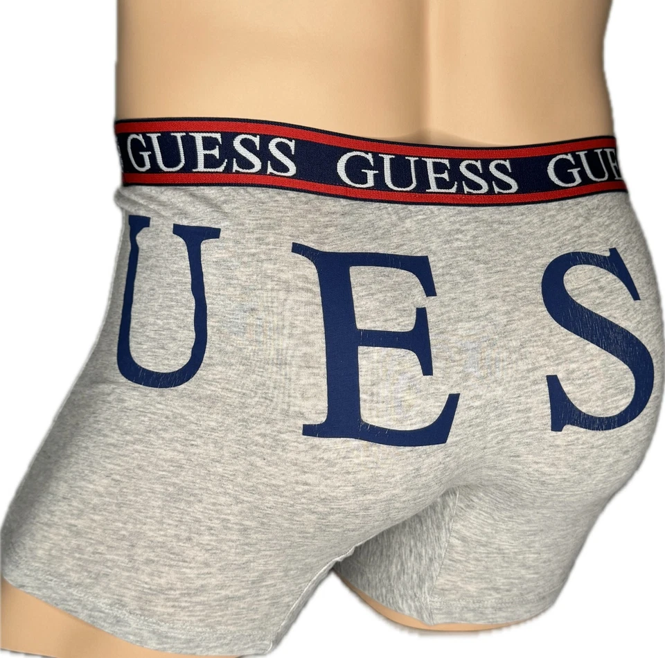 GUESS LOS ANGELES Para hombres BOXER Calzoncillo ALGODÓN Talla M Ropa Interior Logo Banda Foto 3 de 3