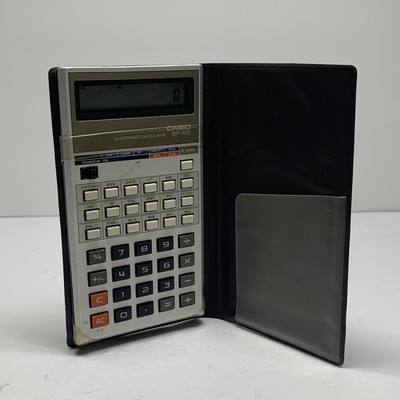 casio vintage calculator