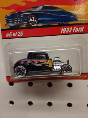 HOT WHEELS CLASSICS SERIES 1 1932 FORD BLACK
