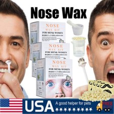 3/2XNose Ear Hair Removal Wax Bead Nasal Ear Hair Effective Painless Removal Wax