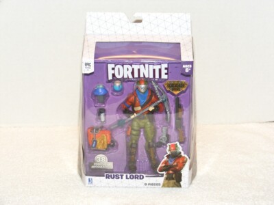 NIP 2019 EPIC GAMES FORTNITE LEGENDARY SERIES RUST LORD 8 PIECE ACTION FIGURE 