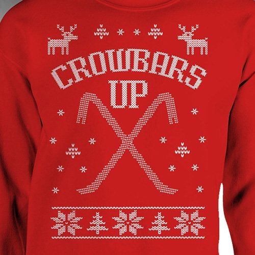Ugly Christmas Sweater Crowbars 