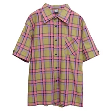 (West Germany) 70s Vintage, Engineered Plaid, Warp Striping [sold out]