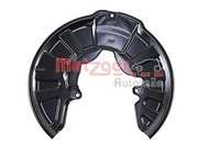 Spritzblech Bremsscheibe Metzger Autoteile 6115491 Stahlblech FüR Smart Fortwo