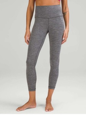Lululemon athletica Align 25  heathered graphite grey leggings 6