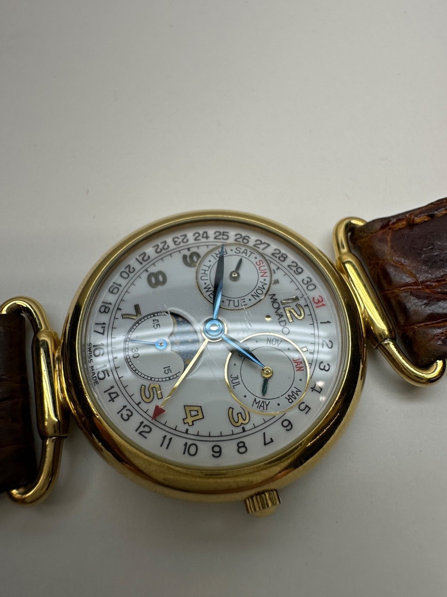 Movado ESQ Triple Calendar Moonphase watch (87.03.814) with New Battery & Box Movado Swiss 87.03.814 ESQ Triple Calendar Moonphase Watch  main image 2