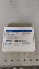  w Eaton Tripp Lite U222-004 4-Port USB 2.0 Ultra-Mini Hub Open Box