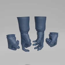 1/12 Scale Action Wrists & Hands: Peacemaker (Season 1)