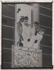 1927 Historic Aviator Charles Lindbergh in Paris w/ Herrick Film Photo Negative — photo 2