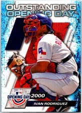 2021 Topps Opening Day #OOD-1 Ivan Rodriguez Outstanding Opening Day