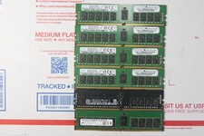 Lot of 6 x 16GB mix brand mixed speed ECC RDIMM 1Rx4 Server RAM - TESTED