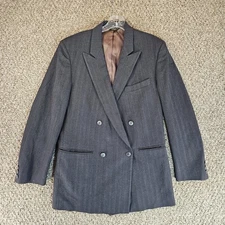 Cellini Collection Blazer jacket Mens Small Double Breasted ( No Material Tag )