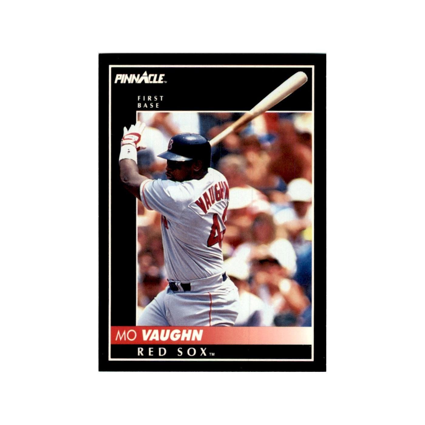 1992 Pinnacle Mo Vaughn Baseball Cards #205