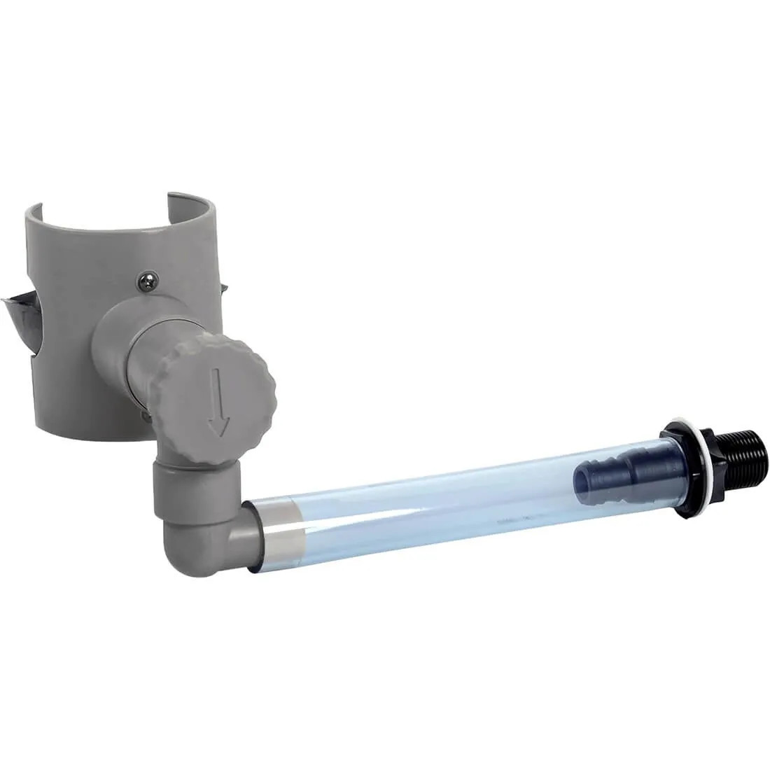 Collecteur eau de pluie CAPT'EAU gris pour arroser le jardin