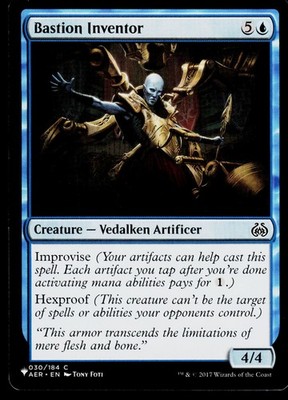Bastion Inventor C The List Reprints 30 NM