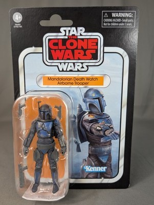 Star Wars Clone Wars Mandalorian Death Watch Airborne Trooper V247 MOC 