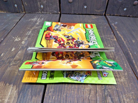 LEGO 9448 Ninjago Samurai Mech 1 & 2 Retired **INSTRUCTION MANUALS ONLY