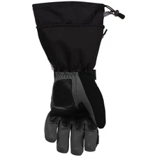 FXR Heated Recon Snowmobile Gloves 3 Stage Thermal Heat Waterproof Fleece Black