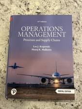 Operations Management - 14th Edition - Rental...