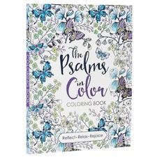 The Psalms in Color - Inspirational Coloring Book with Scripture for Women a...