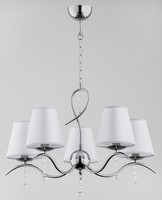 Moderne Kronleuchter Chrom Silber 5X40W/E14 IP20