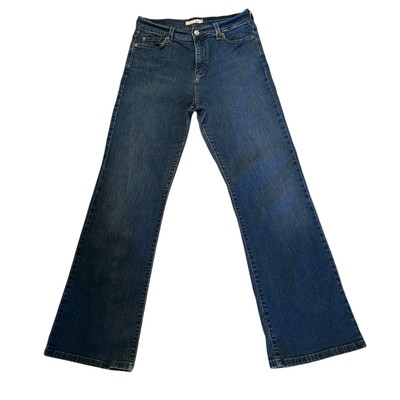 Levi s 512 Jeans Size 10 S Women s Perfectly Slimming Boot Cut Stretch Denim