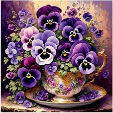 Paint by Numbers Kit DIY Canvas Painting Set for Adults Kids Home Decor Gift DIY