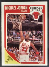 1989-90 Fleer Michael Jordan #21 Chicago Bulls TD4