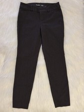 Old Navy Women's Pixie Mid-Rise Pants Size 2, Work Pants, Slacks, Charcoal, Grey