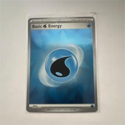 Basic Water Energy cracked ice SVI 011 Scarlet & Violet