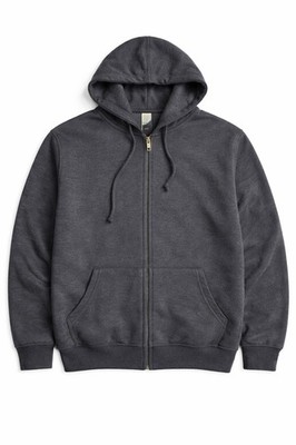 Econscious Zip Up hoodie Charcoal Gray Medium-NWOT -$61 retail