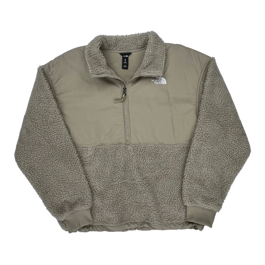 The North Face Fleece Jacket - Medium Beige Polyester