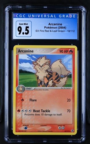 Arcanine graded CGC 10 for sale on eBay