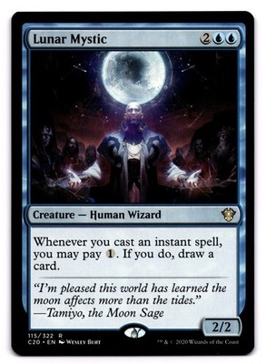 Lunar Mystic - 115 C20: Commander 2020 R Normal NM
