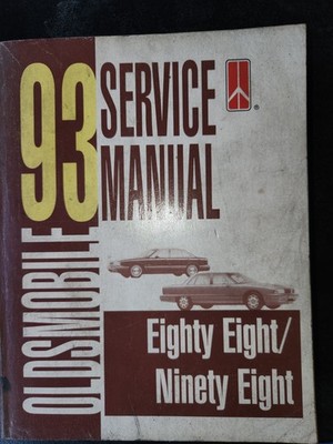 1993 Oldsmobile 98 Ninety Eight 88 Eighty Eight Shop Service Manual Original