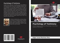 Edgar Israel MartíNez DíAz | Psychology Of Testimony | Taschenbuch | Englisch