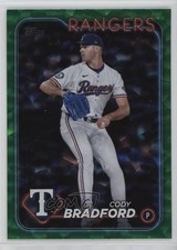 2024 Topps Update Green Crackle Foilboard 180/499 Cody Bradford #US331 3r1