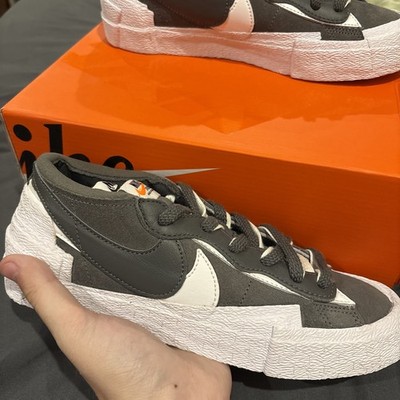Size 6 - Nike sacai x Blazer Low Iron Grey DD1877 002