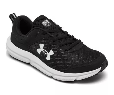 Under Armour Women's Charged Assert 10 Shoes Size 9.5 Black New Lace Up