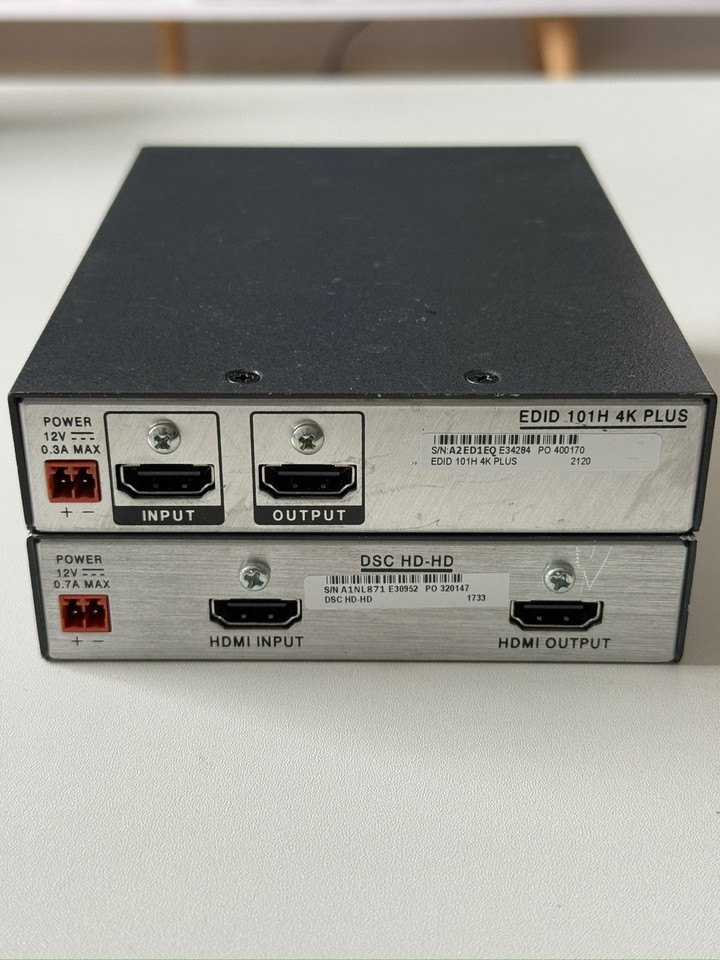 Extron DSC HD-HD HDMI to HDMI Scaler + EDID 101H 4K PLUS | eBay UK