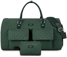 Garment Bag for Travel With Toiletry Bag Convertible Carry On Weekender Bag L...