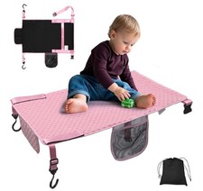 TinlyFinly Toddler Airplane Bed, Seat Extender for Kids - Pink Dot - SameDayShip